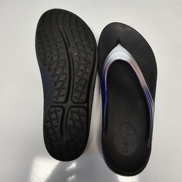 Oofos Oomega Oolala Luxe Women Calypso 1411 Size 7 Comfort Cushion - Picture 6 of 9